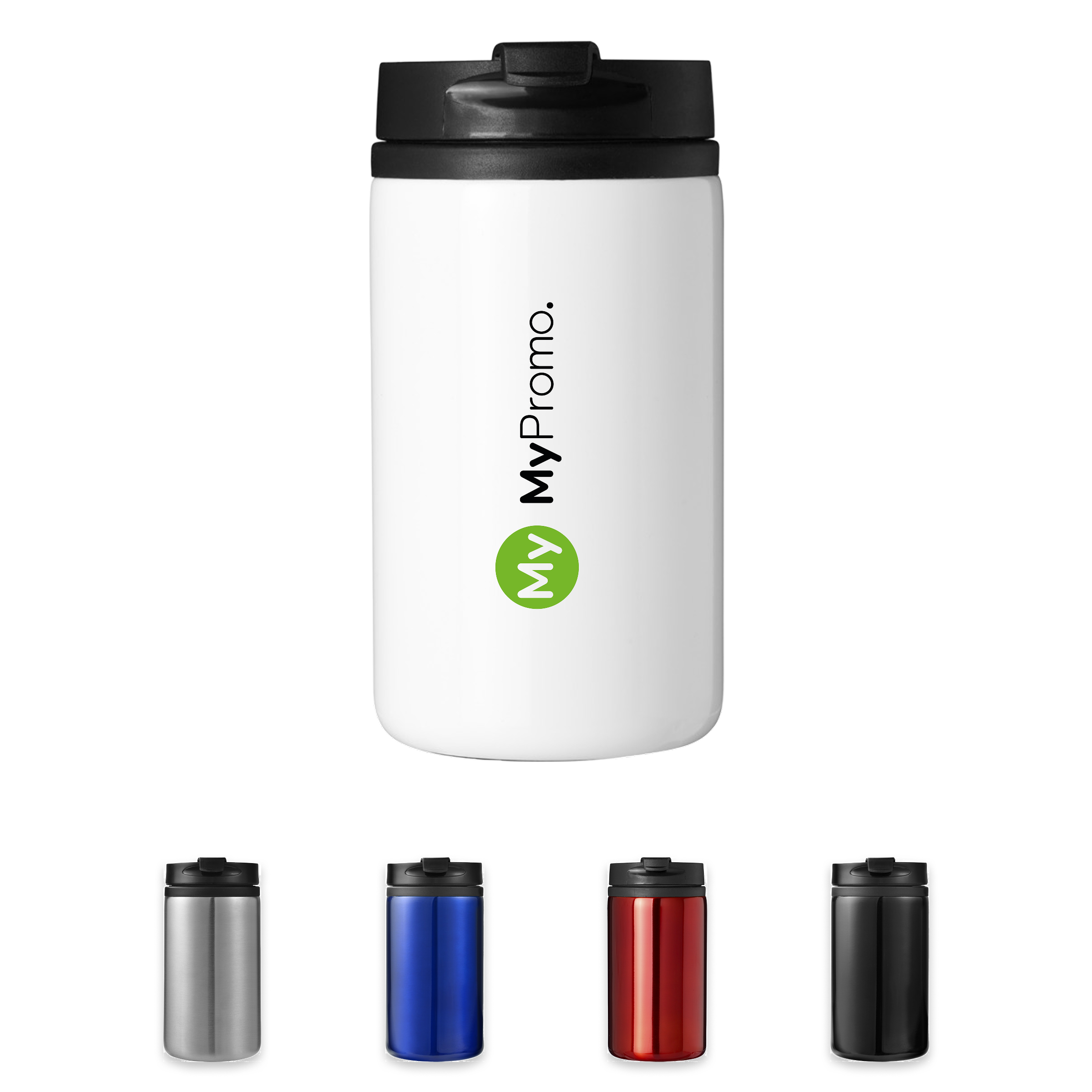Insulated mug | Stainless steel and plastic | 250 ml | 2h hot